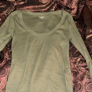 Old Navy Women's Sage Long Sleeve Tee